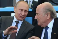 Putin respaldó a Blatter en el escándalo por comas en la FIFA