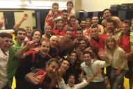 Así festejó River su pase a la semifinal