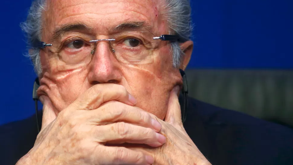 PREOCUPACIÓN. Blatter fue reelecto ayer por cuarta vez al frente de la FIFA. REUTERS
