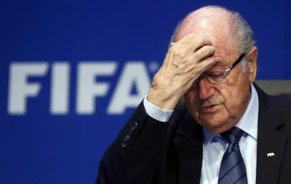 CON LA CONCIENCIA TRANQUILA. Blatter sigue intentado despegar de los casos de corrupción y apunta un complot orquestado por Estados Unidos y la  UEFA. reuters