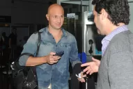 Sebastián Pena llegó a San Martín para asumir como nuevo técnico