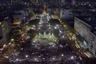 #NiUnaMenos: una multitud marchó en el Congreso y en distintos puntos del país