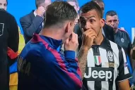 Como si nada: así charlaban Messi y Tevez en la previa al partido