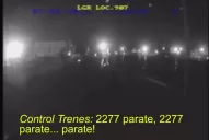 Se conoció el video del choque de trenes en Temperley