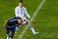 Argentina sufrió hasta el final pero venció a Uruguay