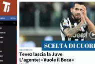 En Italia descuentan que Tevez regresará a Boca