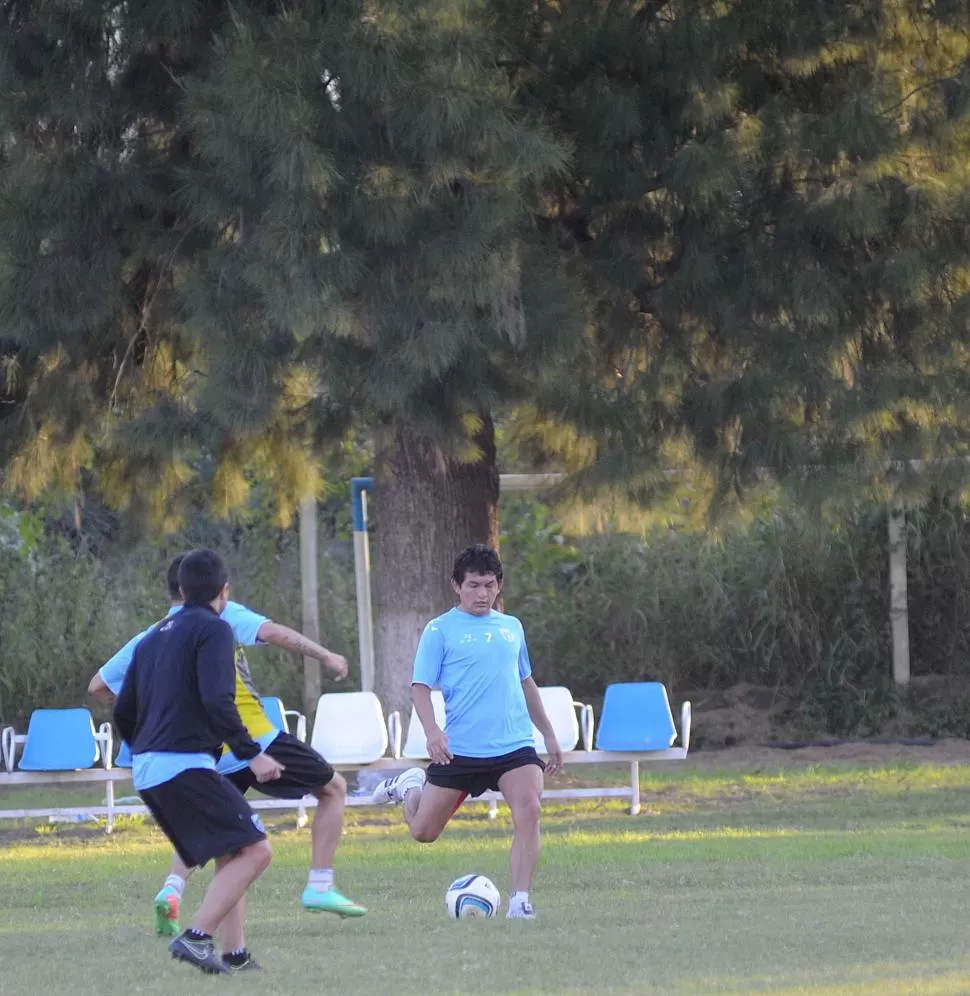 RECONCILIADO. Rodríguez hizo fútbol normal y podría volver a jugar el sábado. la gaceta / foto de héctor peralta