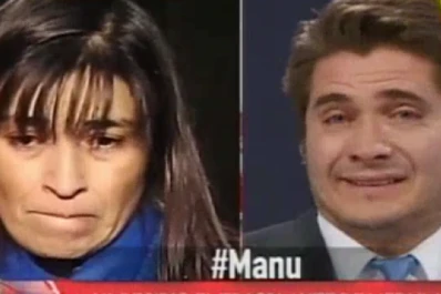 Guillermo Andino se quiebra en llanto en medio del noticiero