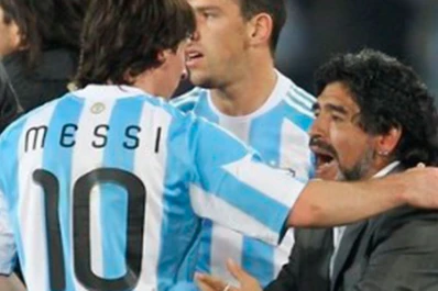 De un astro a otro: Messi tampoco se olvidó de Diego