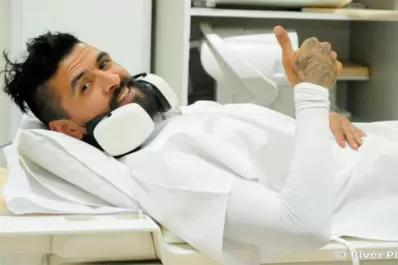 Lucho González pasó la revisión médica y River se ilusiona