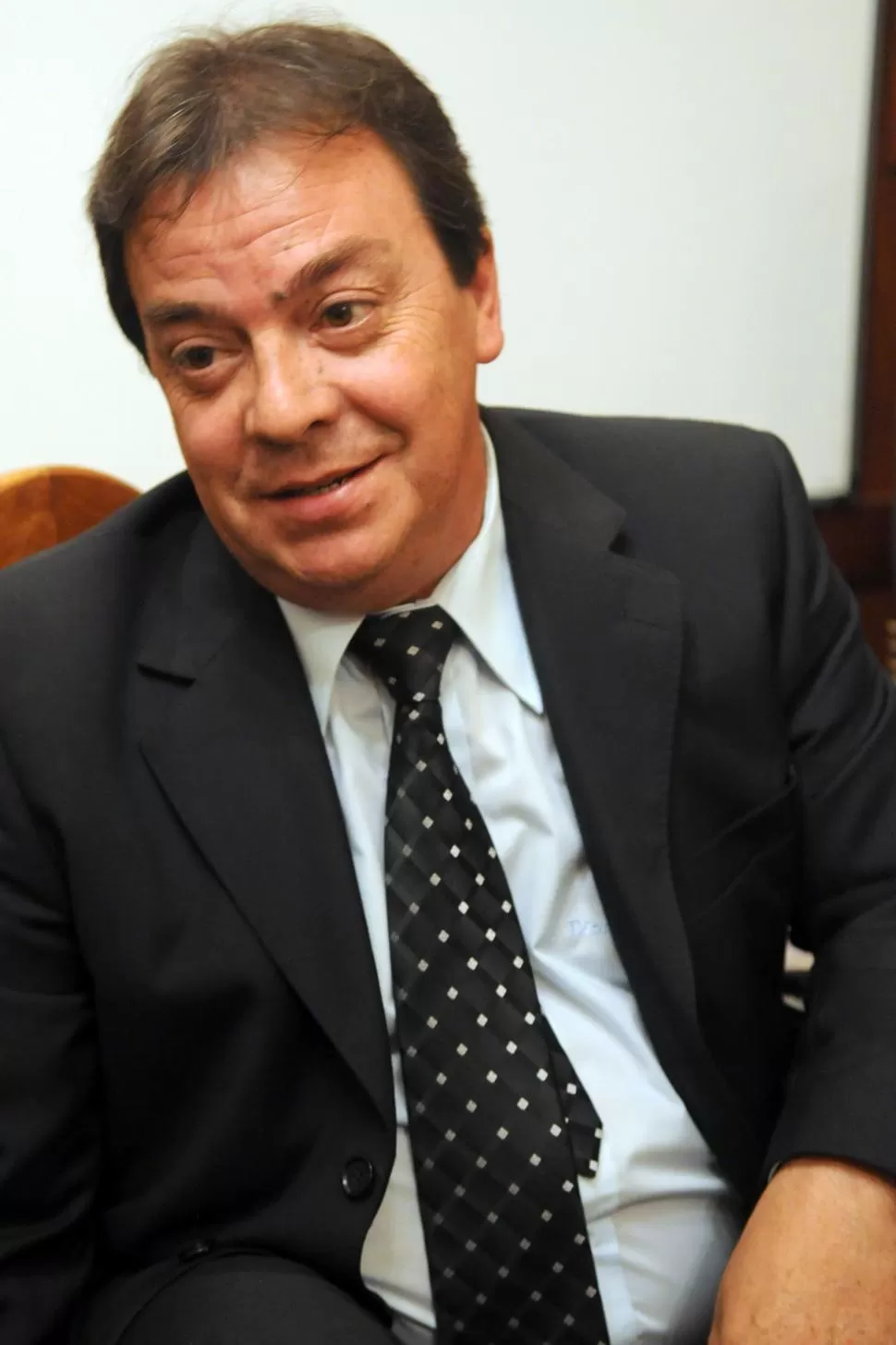 FURIOSO. El legislador Fernández es la cuarta autoridad en la Provincia.  