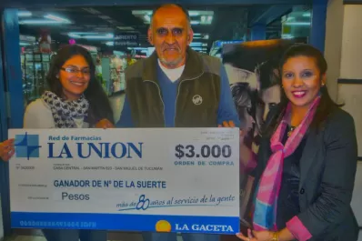 Compró medicamentos en farmacia La Unión