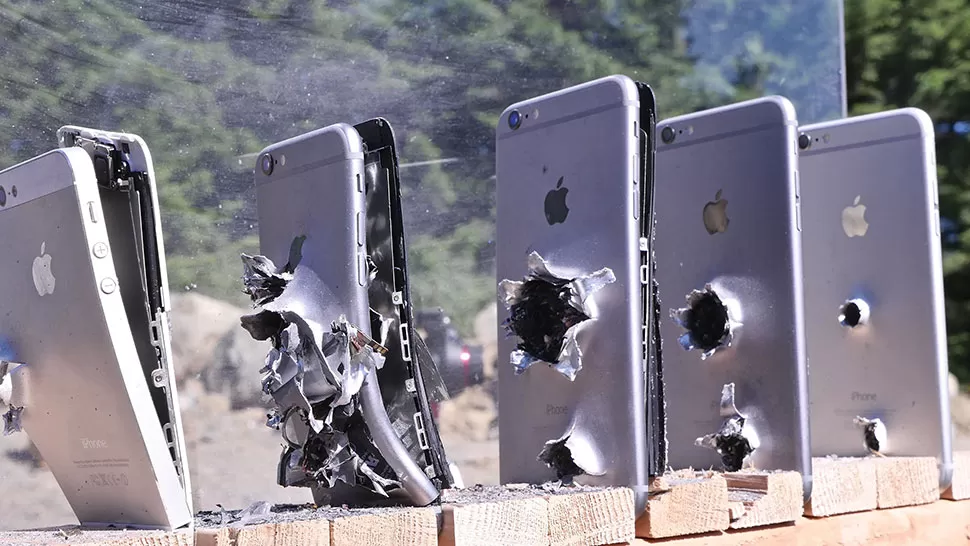 ¿Cuántos iPhone se necesitan para detener una bala?