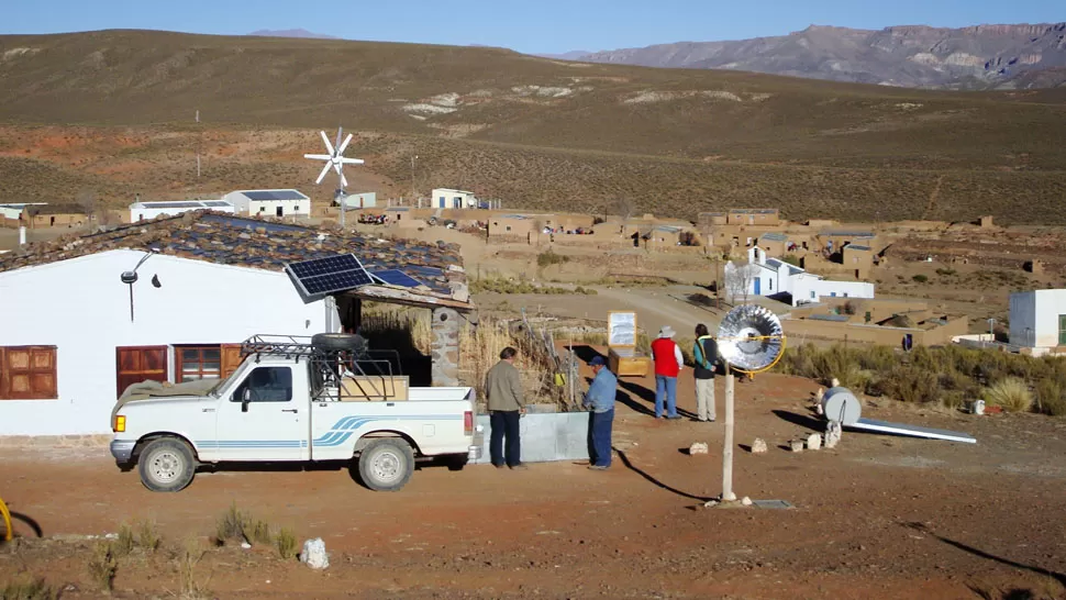 Extienden el uso de energía solar a espacios comunitarios en un pueblo de la Puna jujeña