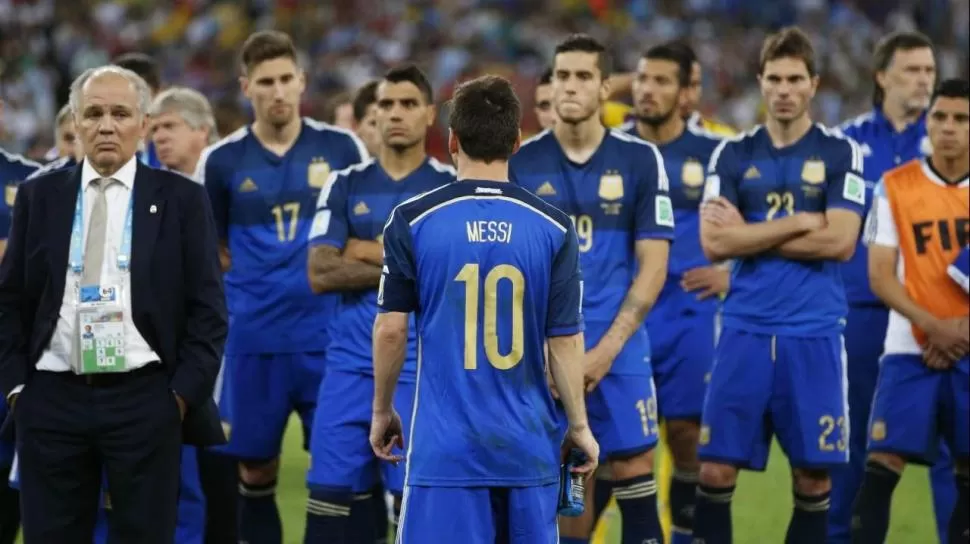 Las finales de Messi con la selección Argentina