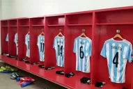 La llegada y el vestuario de la Selección antes de enfrentar a Chile