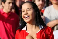 La fanática que deslumbró a los chilenos en la final