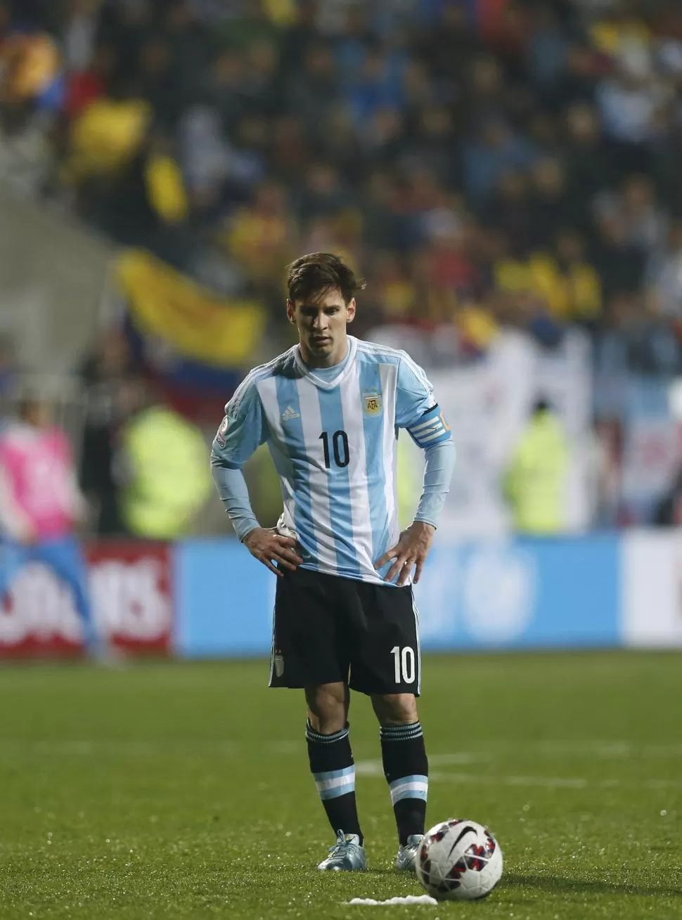 INJUSTO. Messi está siendo duramente cuestionado. REUTERS (ARCHIVO)
