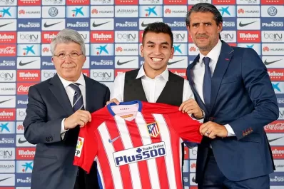 Luego de un año presentaron a Correa en Atlético de Madrid