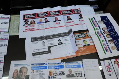 La imagen de Massa figuraría en los votos de “Cambiemos” y de Vargas Aignasse