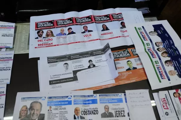 La imagen de Massa figuraría en los votos de “Cambiemos” y de Vargas Aignasse