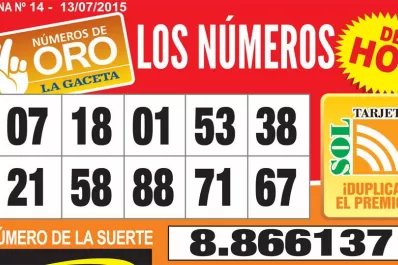 Los Números de Oro de LA GACETA