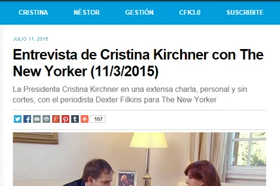 Cristina responsabilizó a Irán del atentado contra la AMIA