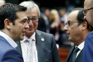 Grecia y los presidentes de la Eurozona acordaron un nuevo plan de rescate