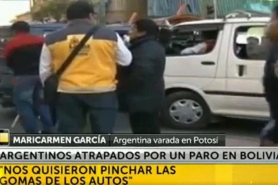 Un colectivo con tucumanos se encuentra varado en Bolivia por una protesta