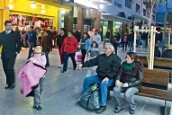 Una peatonal a la que el color le da identidad