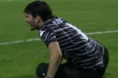 La durísima lesión de Javier García, que zafó de la fractura