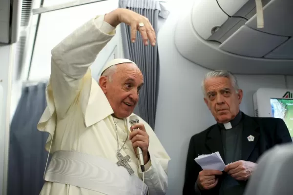 El Papa prometió que hablará más sobre la clase media