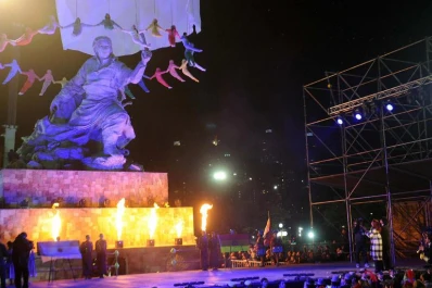 Junto a Evo Morales, Cristina Fernández inauguró el monumento a Juana Azurduy