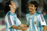 Gracias por tu magia, dijo Messi, que también despidió a su ídolo Aimar