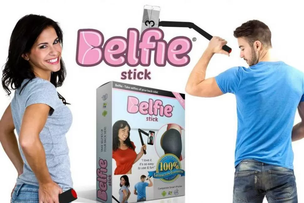 Al selfie stick le salió competencia: bienvenido el belfie stick