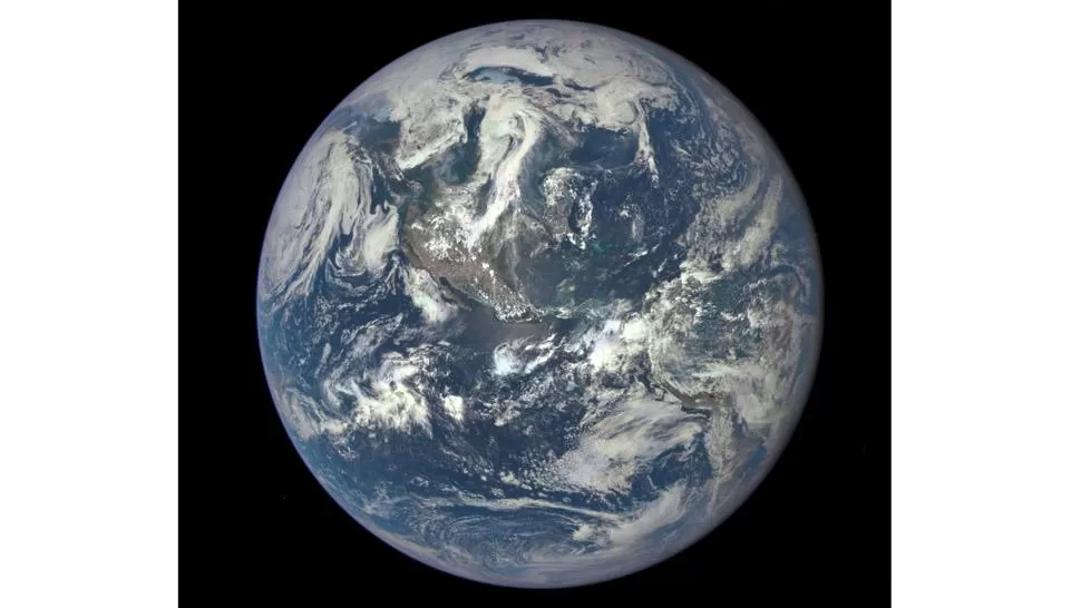 La NASA difundió la foto más nítida de la Tierra