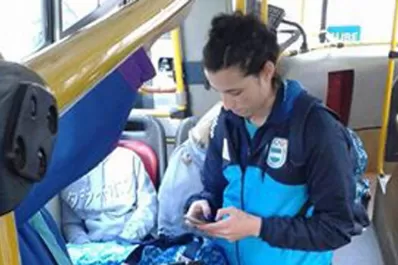 Conmovedora carta de un pasajero a una deportista que regresó de los Juegos Panamericanos