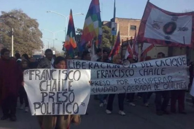 Marcharán en Buenos Aires para pedir la libertad del cacique Chaile