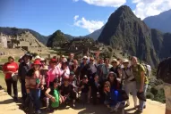 Finalmente, se dieron con el gusto de llegar a Machu Picchu