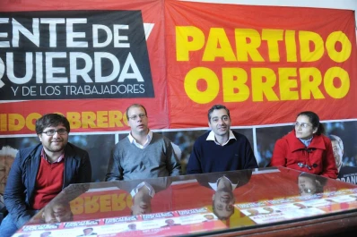 El Partido Obrero presentó sus postulantes al Congreso