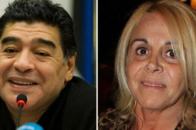 Según Rial, Maradona llamó ladrona a Claudia Villafañe