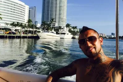 ¡Qué vida, Rey! Arturo Vidal y sus vacaciones antes de sumarse a Bayern Munich
