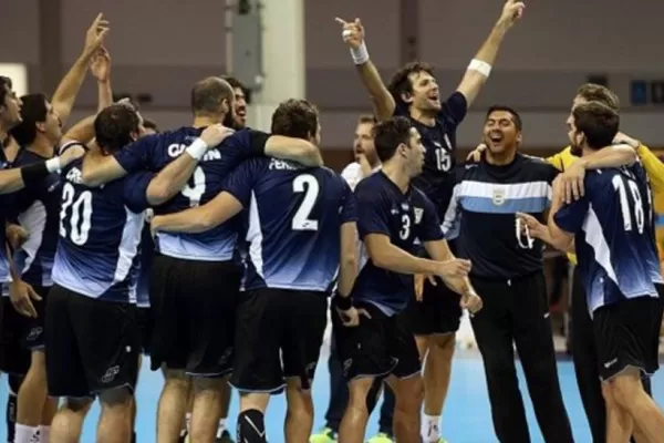La selección masculina de handball competirá por el oro y ya se clasificó a los Juegos Olímpicos 2016