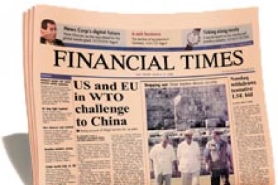 El británico “Financial Times” pasa a manos japonesas