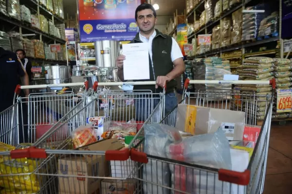 Compró alimentos y bebidas en Gómez Pardo