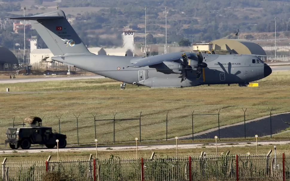 BASE DE INCIRLIK. El aeródromo turco ahora podrá ser utilizado por EEUU. reuters