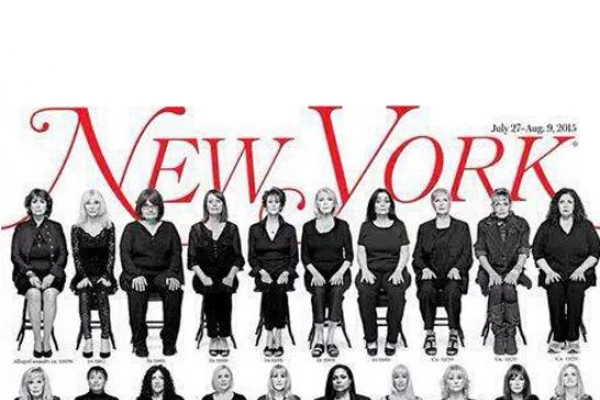 Las 35 mujeres que denuncian a Bill Cosby por abuso sexual, en la tapa de The New york Magazine