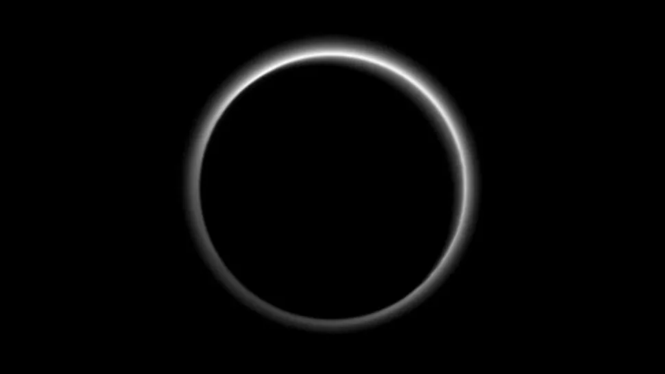 El lado oscuro de Plutón