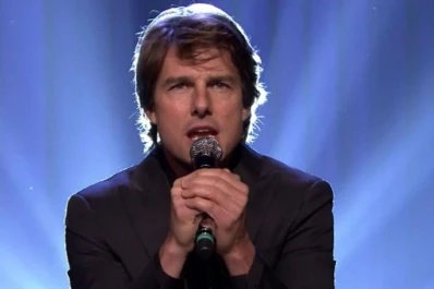 Tom Cruise recreó junto a Jimmy Fallon una famosa escena de 'Top Gun'