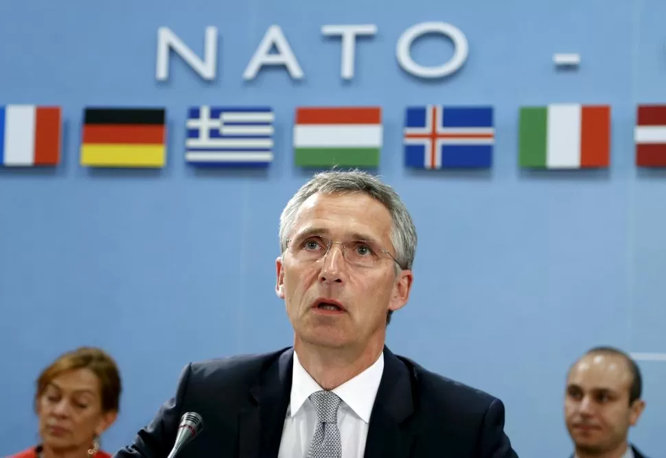 BRUSELAS. Jens Stoltenberg, jefe de la OTAN, se solidariza con Turquía. reuters